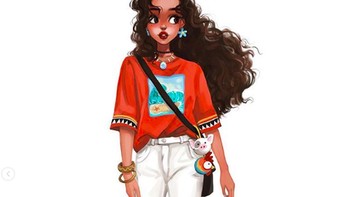 Adalah Felice Xu seorang Character Designer/ Illustrator/ 3D Artist. Foto: instagram/felice.xu