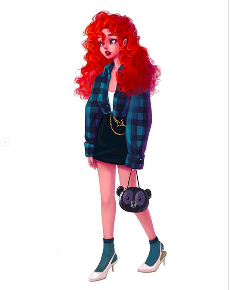 instagram felice.xu disney casual