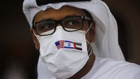 Meski disambut banyak komunitas internasional, pengakuan UEA atas Israel tanpa prasyarat pembentukan negara Palestina dikecam Palestina sebagai pengkhianatan terhadap perjuangan mereka. Nir Elias/Pool Photo via AP.
