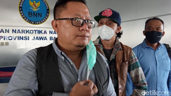 Jamal datangi BNN Jabar.