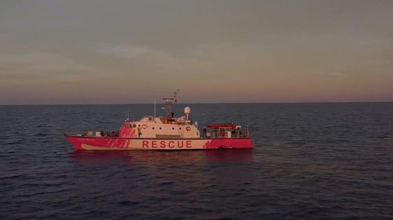 Kapal penyelamat imigran Banksy Kapal penyelamat imigran Banksy