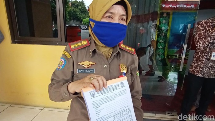 Kepala Satpol PP Kudus, Djati Solechah, Selasa (1/9/2020).
