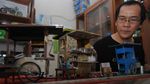 Unik! Miniatur Gerobak Ini Detail Banget