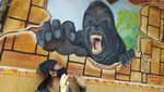 Foto: Lukisan 3D Keren di Balik Tembok Warga Magelang