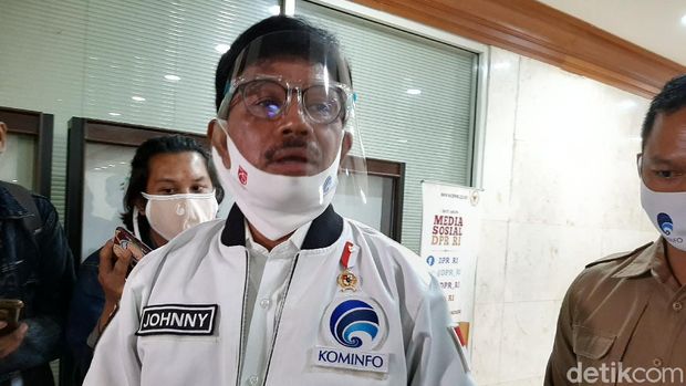 Menkominfo Johnny G Plate