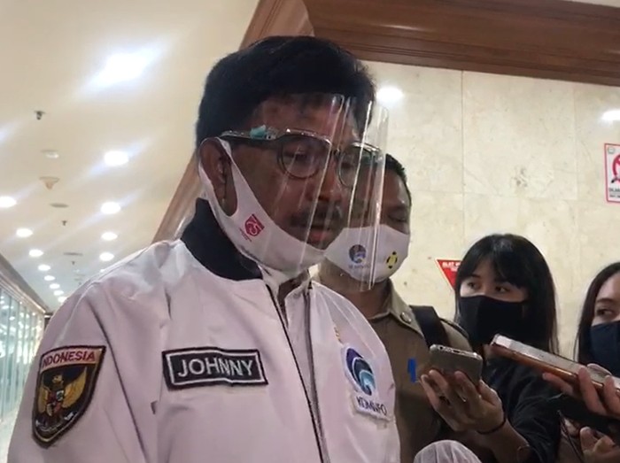 Menkominfo Johnny G. Plate