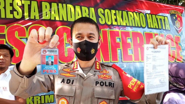 Polisi tangkap komplotan peaku pembiusan penumpang di Bandara Soetta
