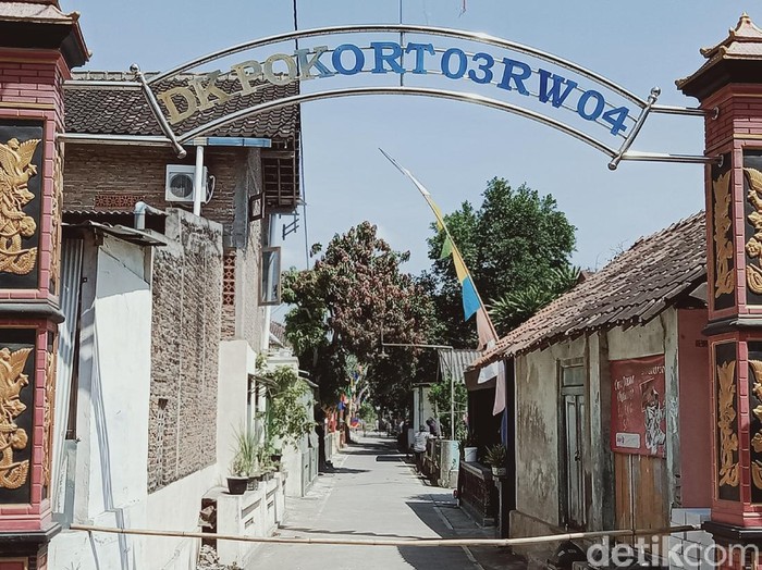 Salah satu sudut di Desa Duwet, Kecamatan Wonosari, Klaten, Selasa (1/9/2020).