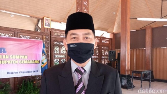 Sekda Kabupaten Semarang, Gunawan Wibisono mengajukan pensiun dini untuk maju Pilkada serentak 2020