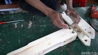 Usaha rumahan pembuatan sepeda keseimbangan tersebut sudah ditekuni sejak 3 bulan terakhir selama masa pandemi.