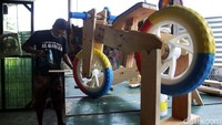 Sepeda ini dipakai untuk anak-anak usia 3 tahun sampai 6 tahun.