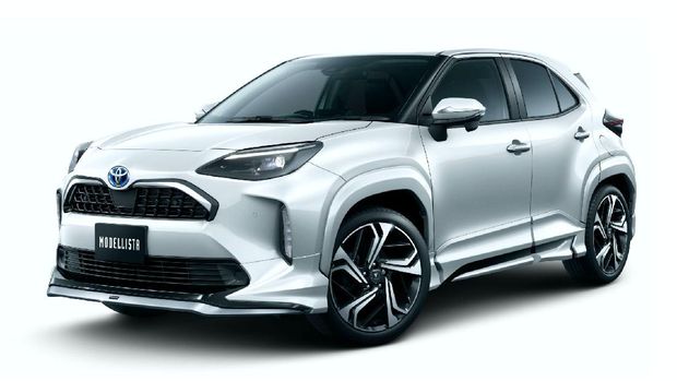Toyota Yaris dengan balutan bodykit Modellista
