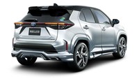 Dikutip dari situs resminya, Modellista menawarkan dua paket bodykit Yaris Cross, yakni Advance Robust Style dan Elegant Ice Style. Modifikasi Modellista juga mencakup ubahan pelek, eksterior, interior, juga utilitas bagasi. Foto: Modellista