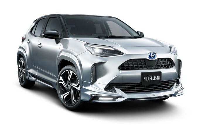 Toyota Yaris dengan balutan bodykit Modellista