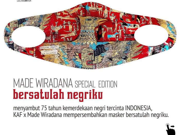 Tren masker nyeni karya Kita Art Friends