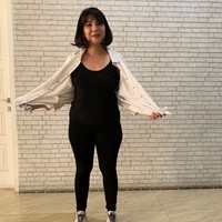 Ini hasil dari menjalani pola hidp sehat selama dua bulan. Dari bobot 74 kg berhasil turun keangka 61 kg. Foto: Instagram/@tya_ariestya