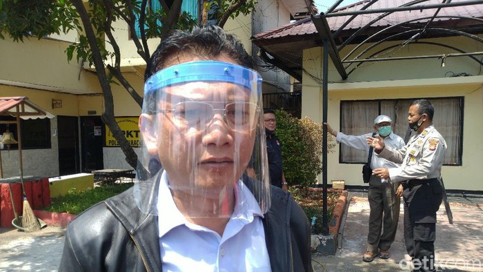 Wakil Ketua LPSK Edwin Partogi menyambangi Polsek Ciracas