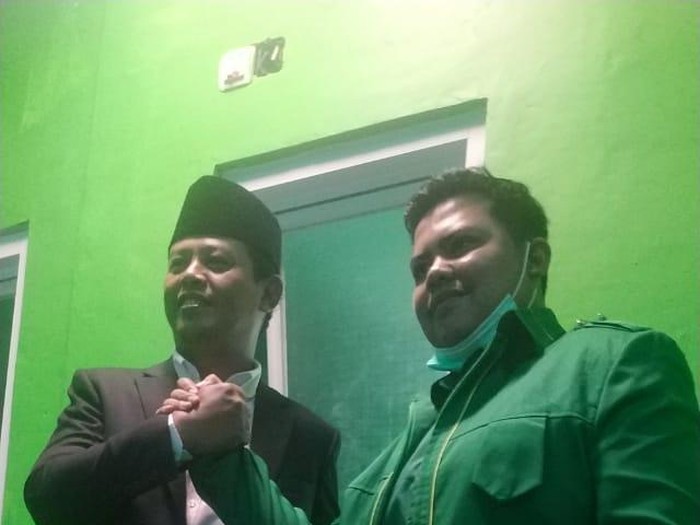 Cabup dan cawabup Pandeglang Thoni Mukson dan Miftahul Tamamy.