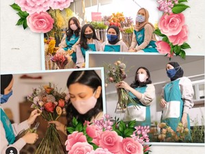 Peduli Bumi, Saskara Hadirkan Florist yang Eco Friendly