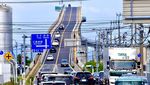 Ini Dia Jembatan Eshima Ohashi, Dijuluki Rollercoaster karena Bikin Dengkul Lemes