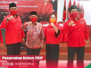 Karna-Khoirani Direkom PDIP, Akan Ada Head to Head di Pilbup Situbondo