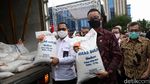 Kemensos dan Bulog Luncurkan Program Bantuan Sosial Beras