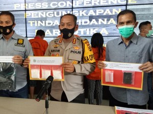 Terima Titipan Paket Sabu, 3 Warga Palembang Ditangkap