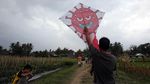 Keren! di Yogya Layangan Jadi Media Kampanye Corona