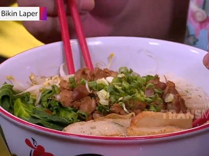 Bikin Laper! Mulur Gurih Bakmi Ayam Porsi Jumbo dengan Isian Melimpah