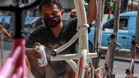 Pasar sepeda murah dengan harga ekonomis tersebut masih diminati pembeli.