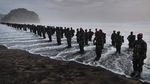 Foto-foto Pembaretan Prajurit Hantu Laut Marinir
