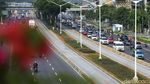 Taman Jalur Hijau di Jalan Sudirman Ditanami Tanaman Hias
