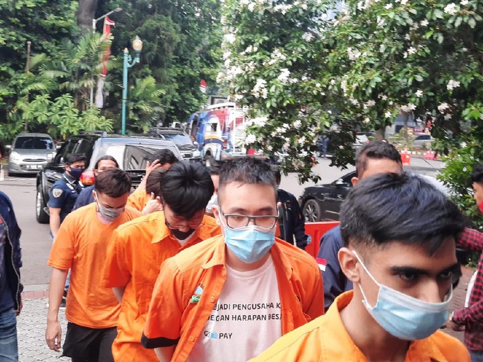 Tersangka pesta gay di Kuningan Jaksel