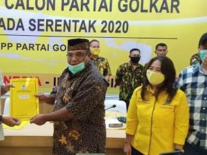 Kantongi Restu DPP Golkar, Petrus-Matret Maju Pilkada Teluk Bintuni