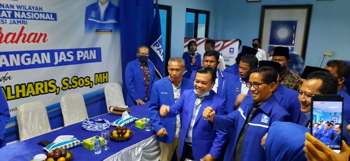 Bupati Merangin Al Haris gabung ke PAN (Ferdi-detikcom)