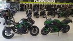 Ngilu, Potret Motor-motor Kawasaki Tersisa Rangka Usai Dealernya Kebakaran