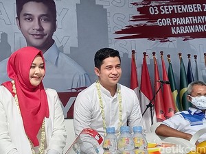 Gelar Deklarasi, Yesi-Adly Optimistis Menang di Pilbup Karawang