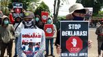 Demo Gedung Sate, Massa Tolak Deklarasi KAMI