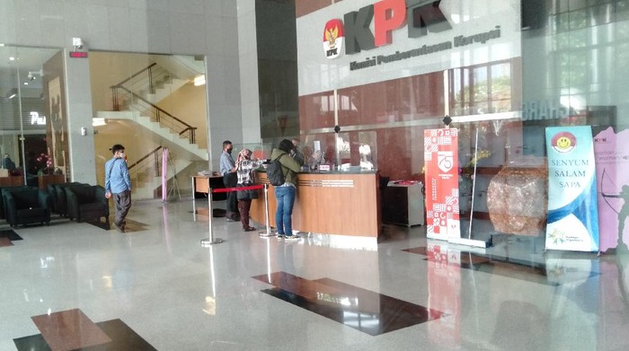 Gedung KPK kembali dibuka usai ditutup 3 hari. (Foto: Ibnu/detikcom)