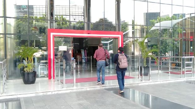 Gedung KPK kembali dibuka usai ditutup 3 hari. (Foto: Ibnu/detikcom)