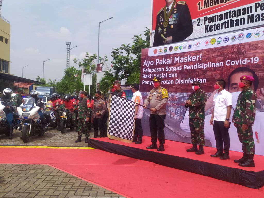 Gerakan #PriokBermasker, Kapolda: Jadikan Masker Kebiasaan Baru