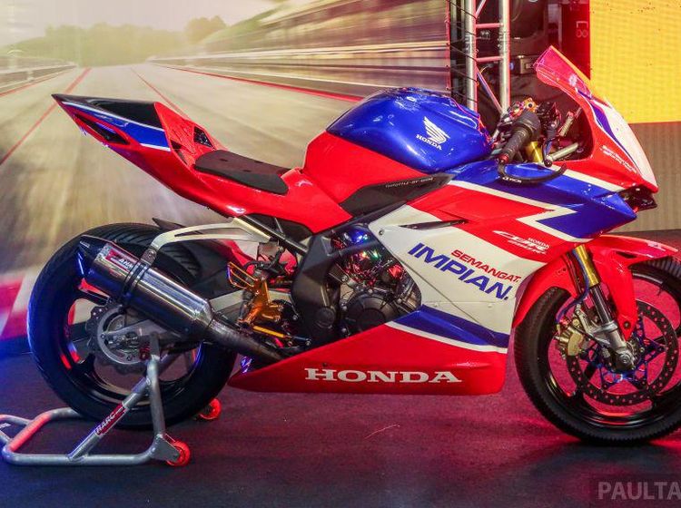 Melihat Lebih Dekat Honda CBR250RR Versi Balap Asal Malaysia