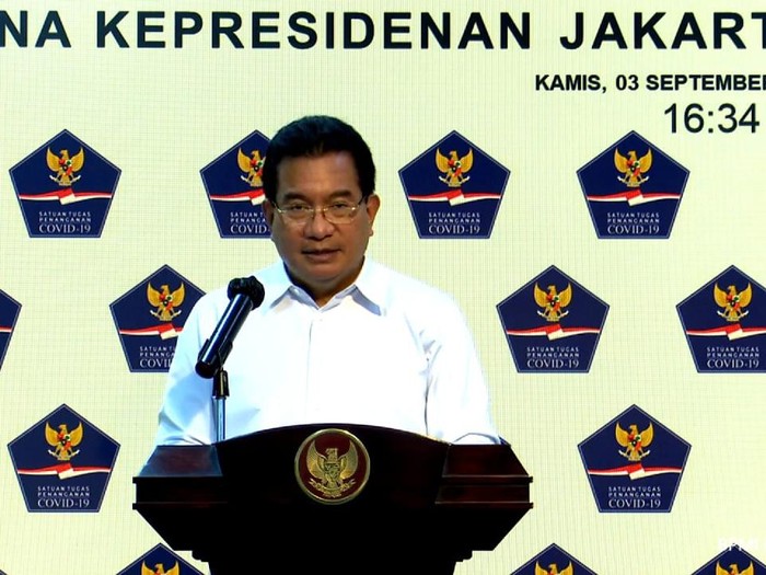 Juru bicara Satgas Penanganan COVID-19, Prof Wiku Adisasmito (YouTube Seskab)
