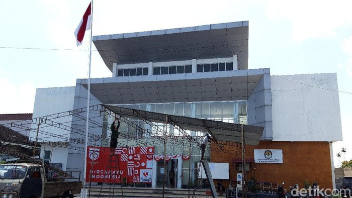 Kantor KPU Boyolali, Kamis (3/9/2020).