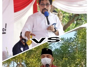 Tok, Eri-Armuji dan Machfud-Mujiaman Resmi Bertarung di Pilwali Surabaya 2020
