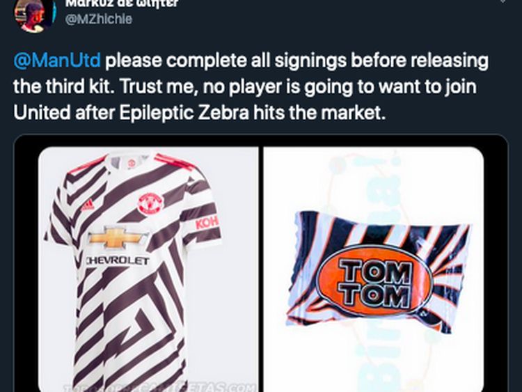 Bocoran Jersey Ketiga MU Kian Marak, Ledekan Makin Banyak