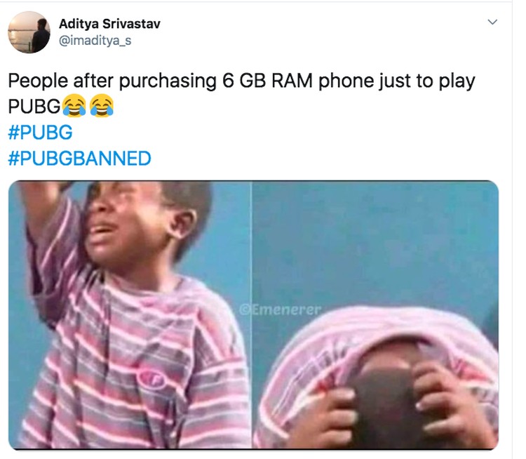 Meme PUBG Dilarang