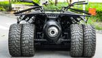 Penampakan Modifikasi Motor 400 cc yang Diubah Jadi Batmobile