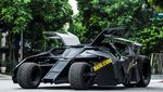 Penampakan Modifikasi Motor 400 cc yang Diubah Jadi Batmobile