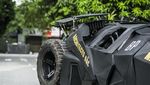Penampakan Modifikasi Motor 400 cc yang Diubah Jadi Batmobile
